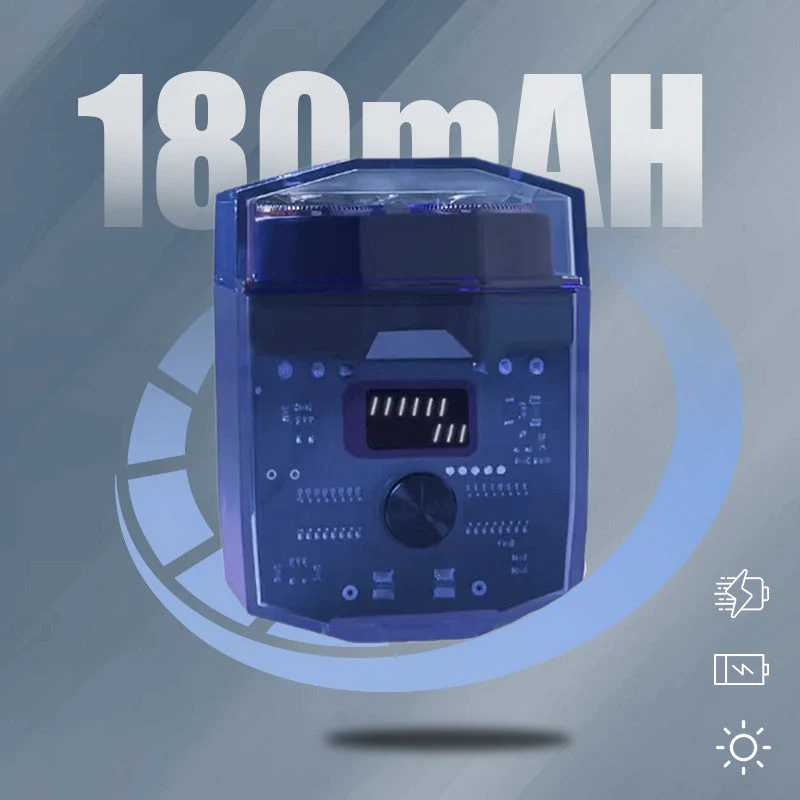 ✨2025 New Design🔥Transparent and Silent Mini Electric Shaver - Image 5