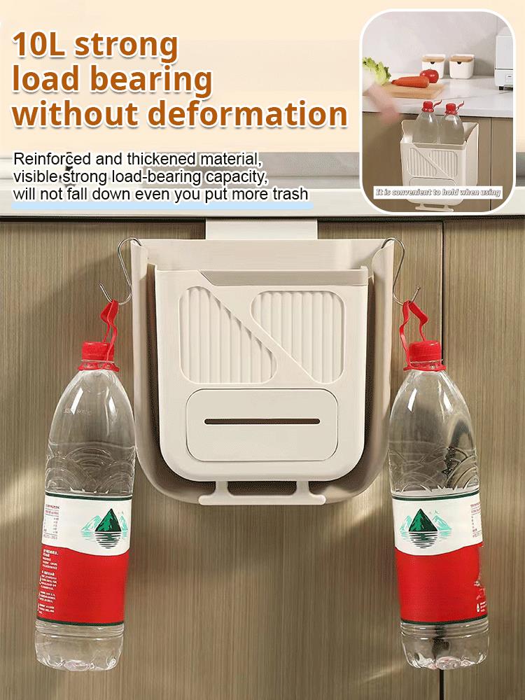 🗑️50% OFF NOW!🕒Foldable Hanging Trash Can – Space Saving, Leak Proof & Easy to Clean🧼 - Image 2