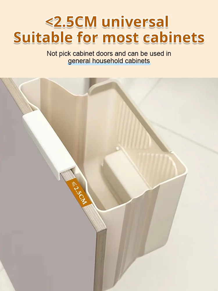 🗑️50% OFF NOW!🕒Foldable Hanging Trash Can – Space Saving, Leak Proof & Easy to Clean🧼 - Image 4