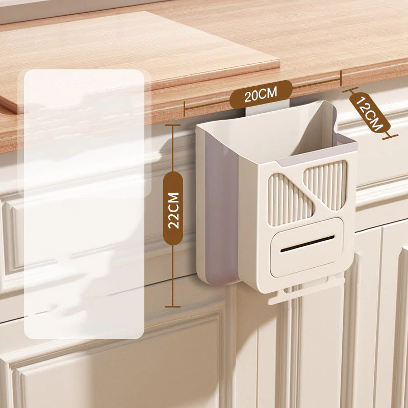 🗑️50% OFF NOW!🕒Foldable Hanging Trash Can – Space Saving, Leak Proof & Easy to Clean🧼 - Image 6
