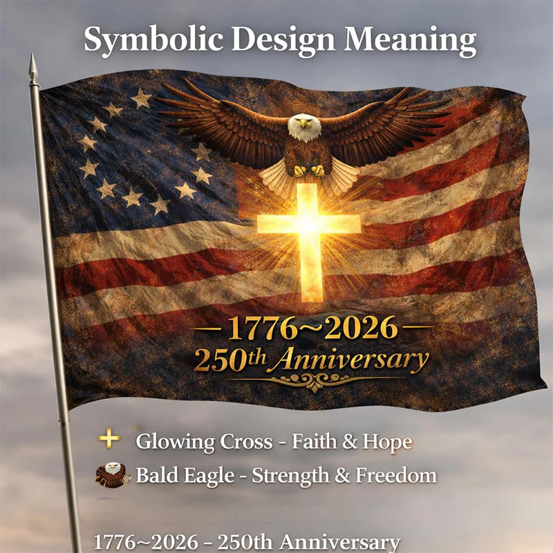 ⏰🎁250th Anniversary Commemorative Flag - Image 18