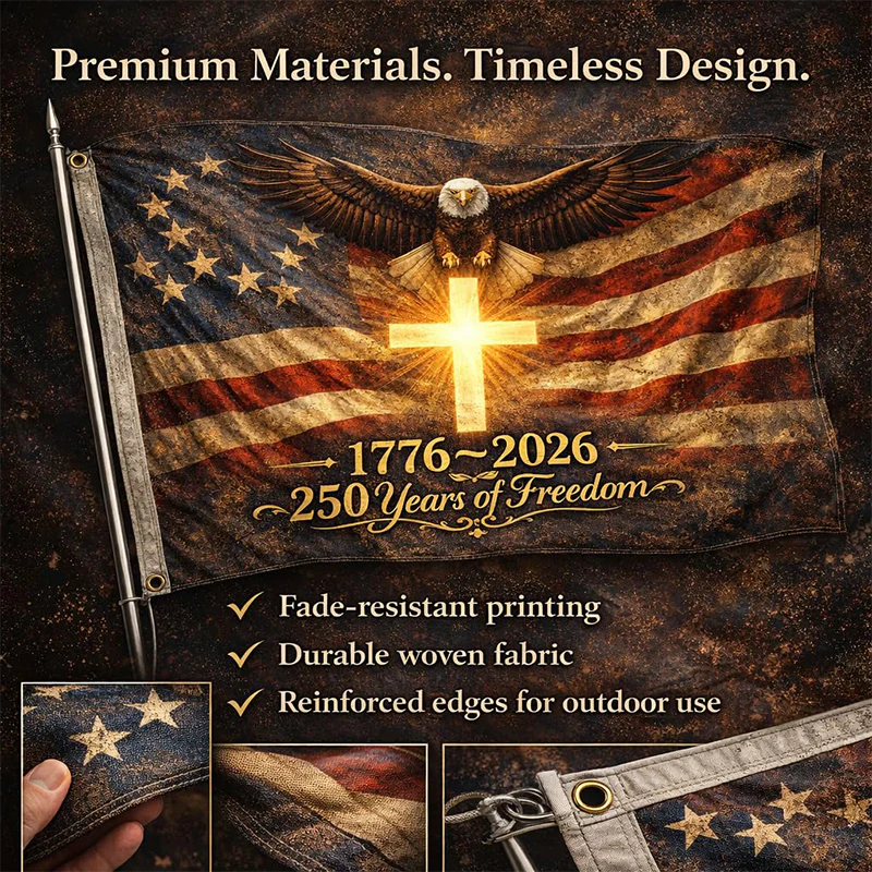 ⏰🎁250th Anniversary Commemorative Flag - Image 3