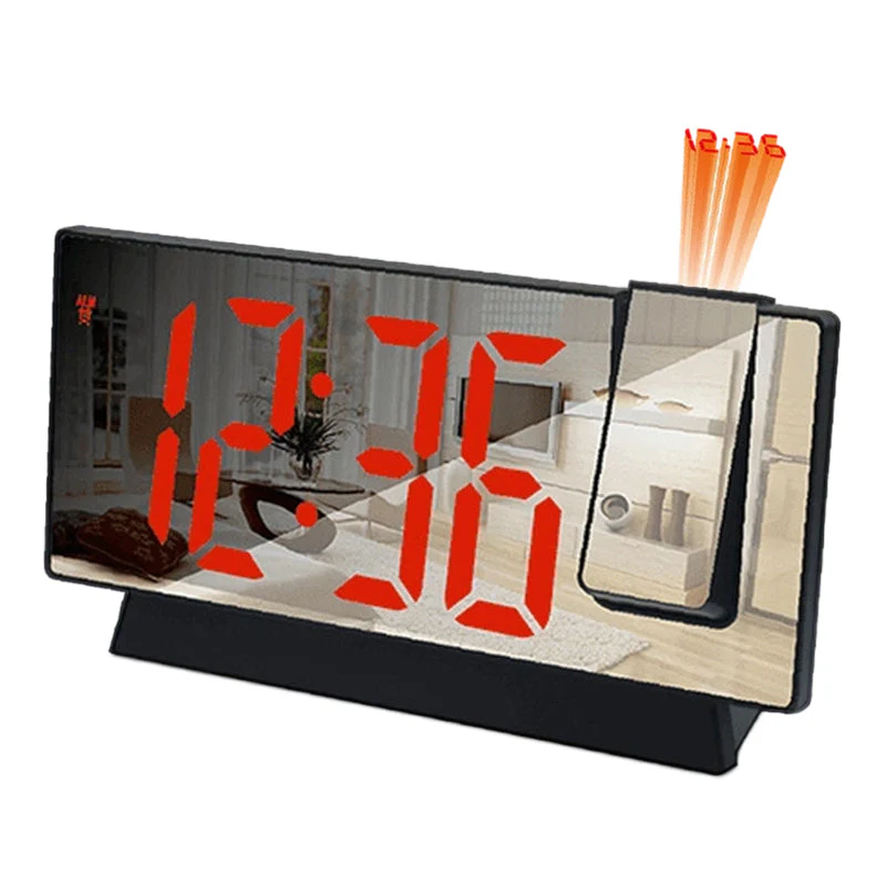 ⏳Time-limited Special⏰LED Mirror Projection Alarm Clock🕰️🎁 - Image 12