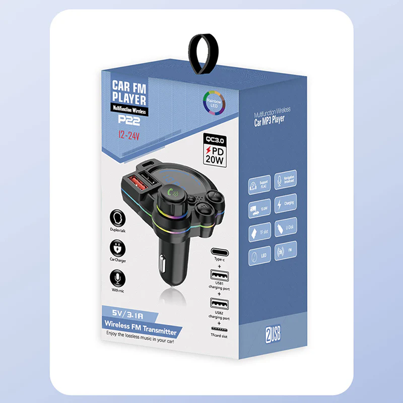🔥Limited-time offer-Universal Dual-Port Car FM Bluetooth Transmitter - Image 10