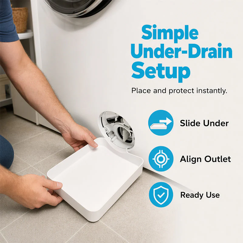 Universal Front-Load Washing Machine Drain Pan - Image 8