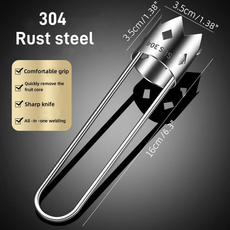 Universal Stainless Steel Fruit Core Remover - Image 9