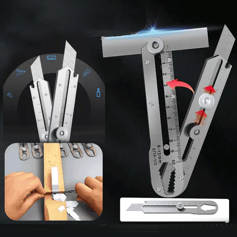 Heavy-duty All-steel Thickened Multi-purpose Utility Knife