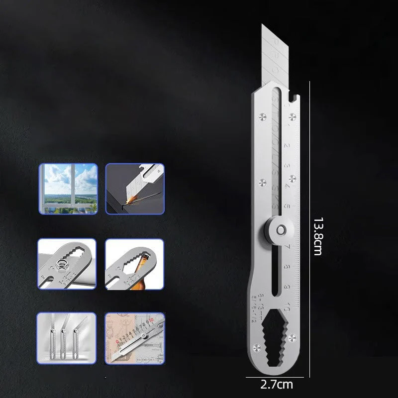 Heavy-duty All-steel Thickened Multi-purpose Utility Knife - Image 9