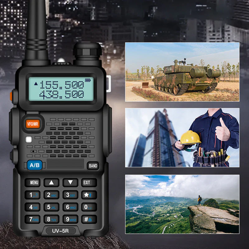 🔥📡 UV-5R Ham Radio Long Range UV5R Two Way Radio Dual Band Walkie - Image 13