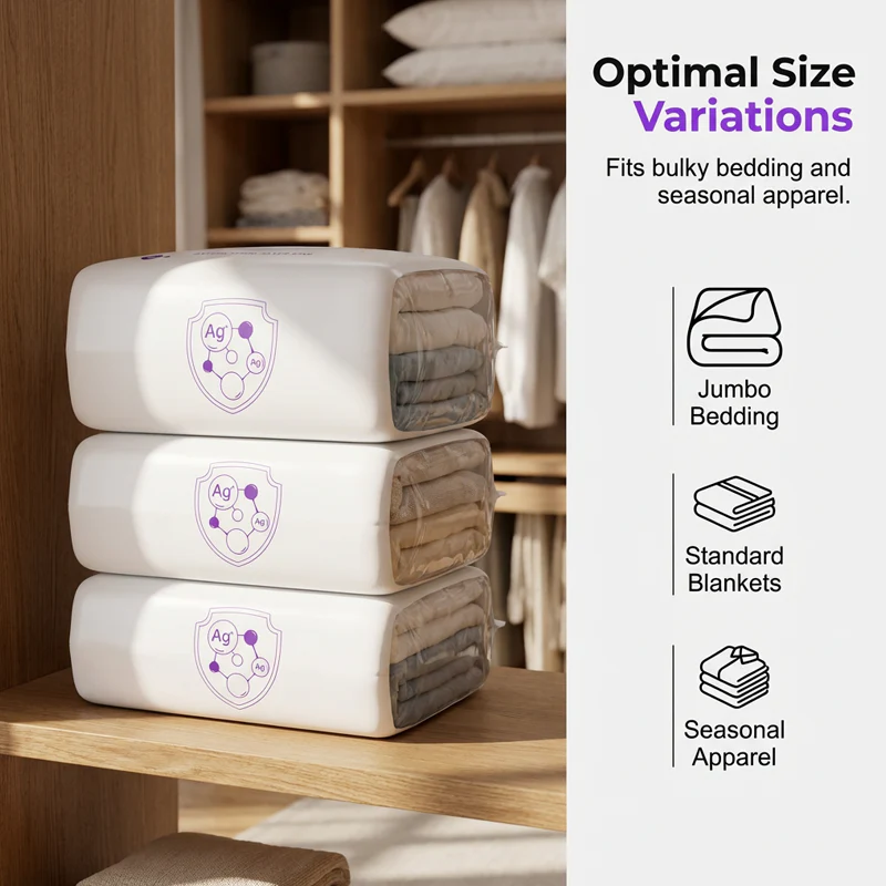 ⏰🔥LIMITED TIME 50% OFF!🔥50K+ SOLD! 🧳Buy 2 Get 1 Free✨🧺 Instantly Free Up Closet Space – Press & Compress Storage Bags - Image 8