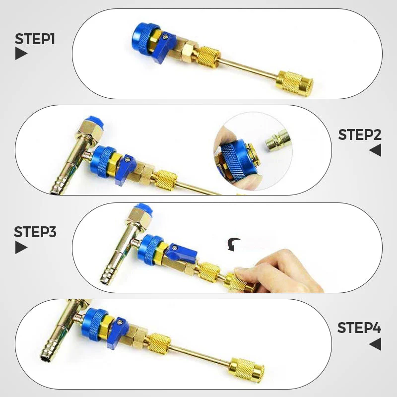 🔥HOT SALE 49% OFF - ✨Professional AC Valve Core Remover & Installer Kit - Image 7