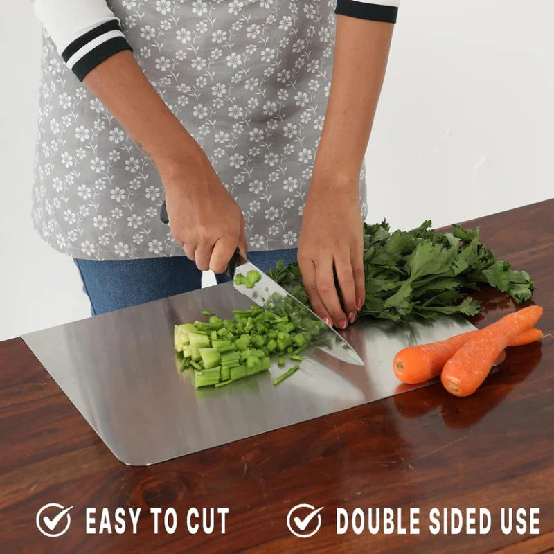 🔪 Stainless Steel Countertop Chopping Board – Hygienic, Knife-Friendly & Easy-Clean Surface 🍽️ - Image 4
