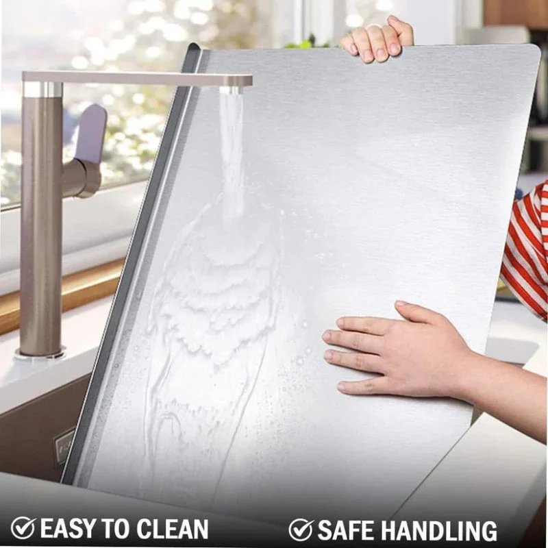 🔪 Stainless Steel Countertop Chopping Board – Hygienic, Knife-Friendly & Easy-Clean Surface 🍽️ - Image 7