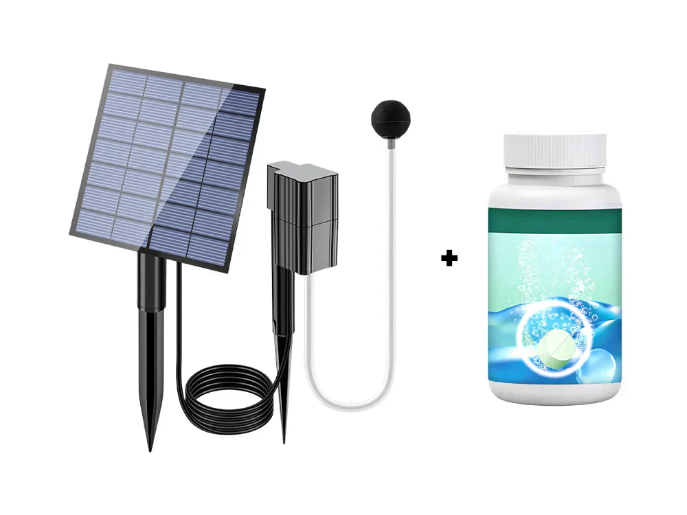 📢📢50% OFF !! ⏰Solar Pond Aerator with Air Pump - Image 10