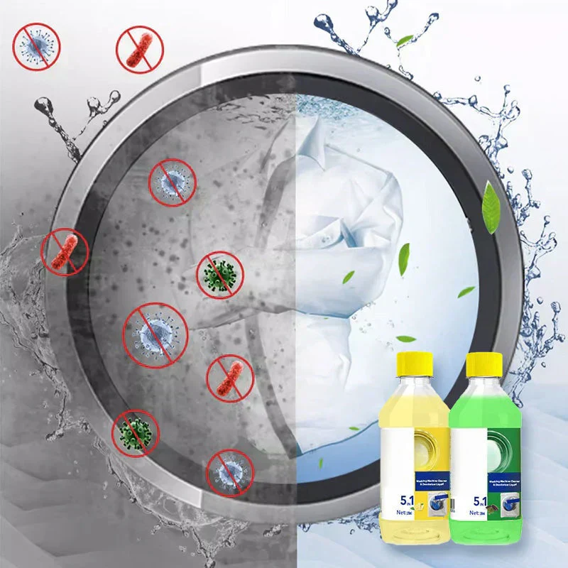 🔥2025 Hot Sale🔥🏠Universal Sterilization and Stain Removal Washing Machine Cleaning Liquid - Image 5