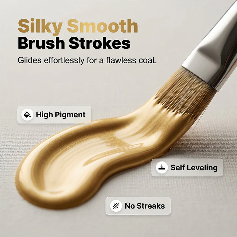 💎 Best Sellers: Up to 50% Off – Shop the Hype🔥Water-Based Gold Foil Paint - Image 3