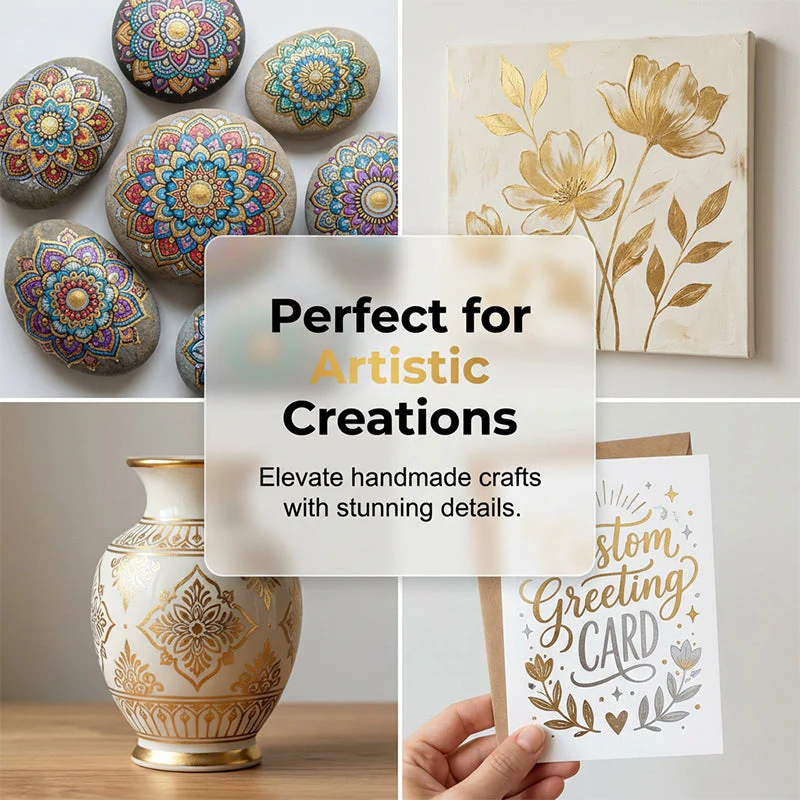 💎 Best Sellers: Up to 50% Off – Shop the Hype🔥Water-Based Gold Foil Paint - Image 8