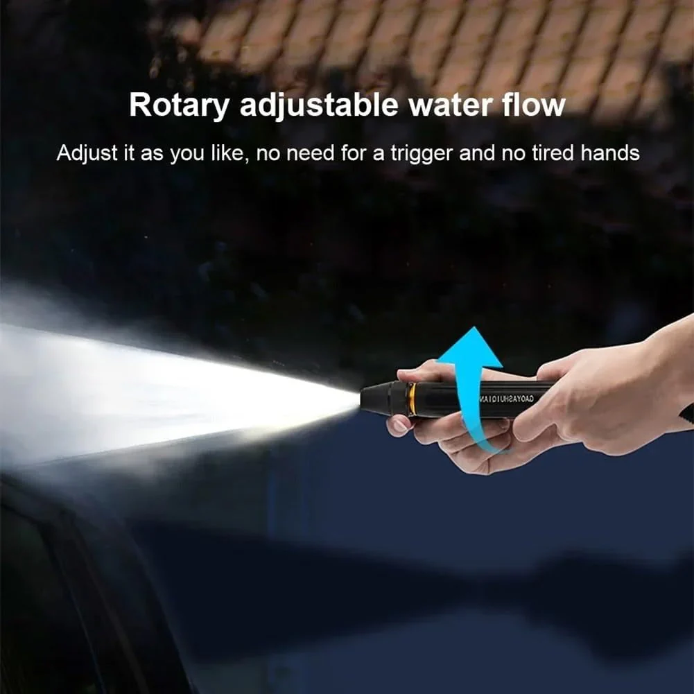 ⏰LAST DAY BUY 2 GET 1 FREE!!🔥Home high-pressure car wash water gun with booster nozzle and hose, a must-have for watering plants and vegetables, and car washing.👍💦 - Image 4