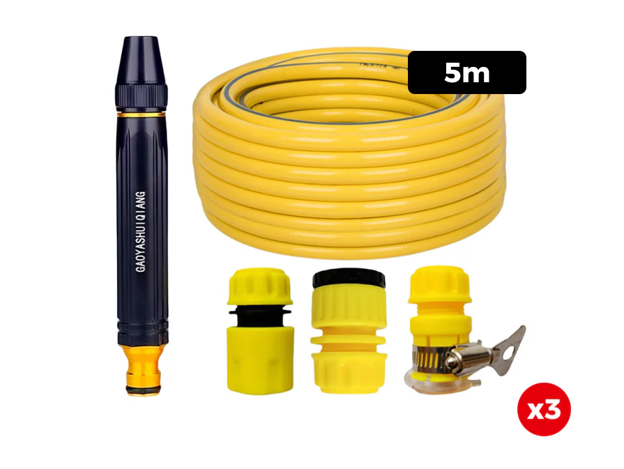 ⏰LAST DAY BUY 2 GET 1 FREE!!🔥Home high-pressure car wash water gun with booster nozzle and hose, a must-have for watering plants and vegetables, and car washing.👍💦 - Image 9