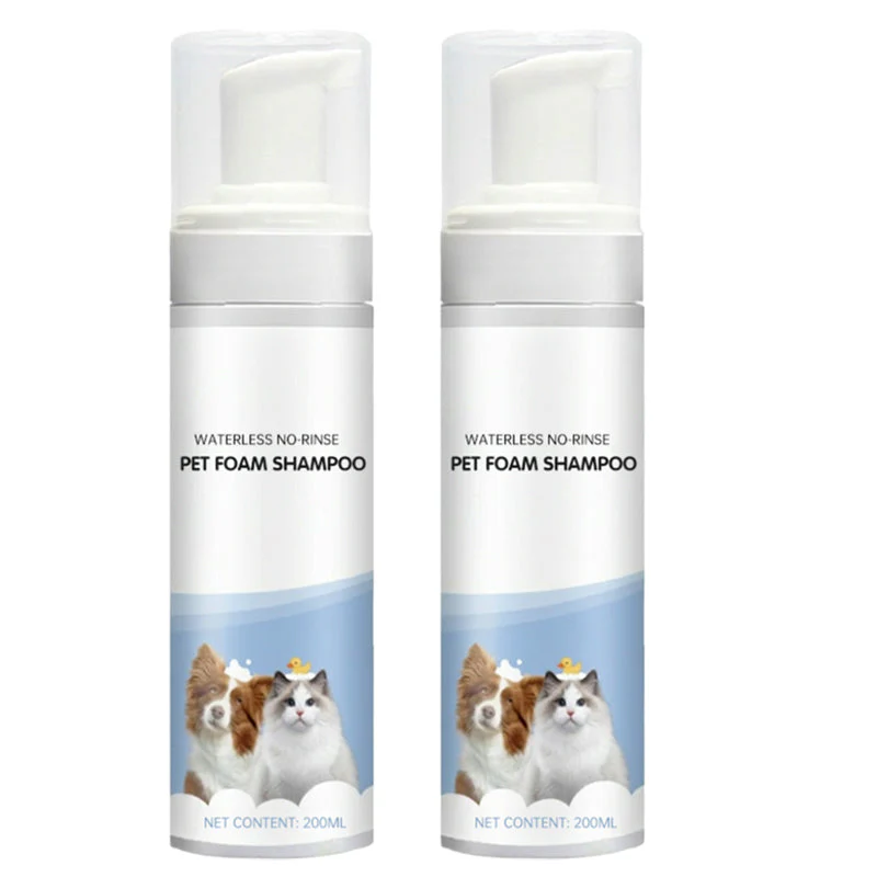 Waterless No-Rinse Pet Foam Shampoo - Image 10