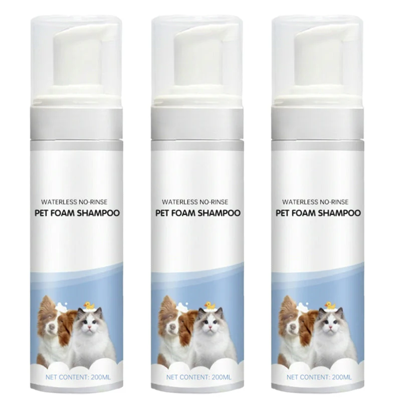 Waterless No-Rinse Pet Foam Shampoo - Image 11