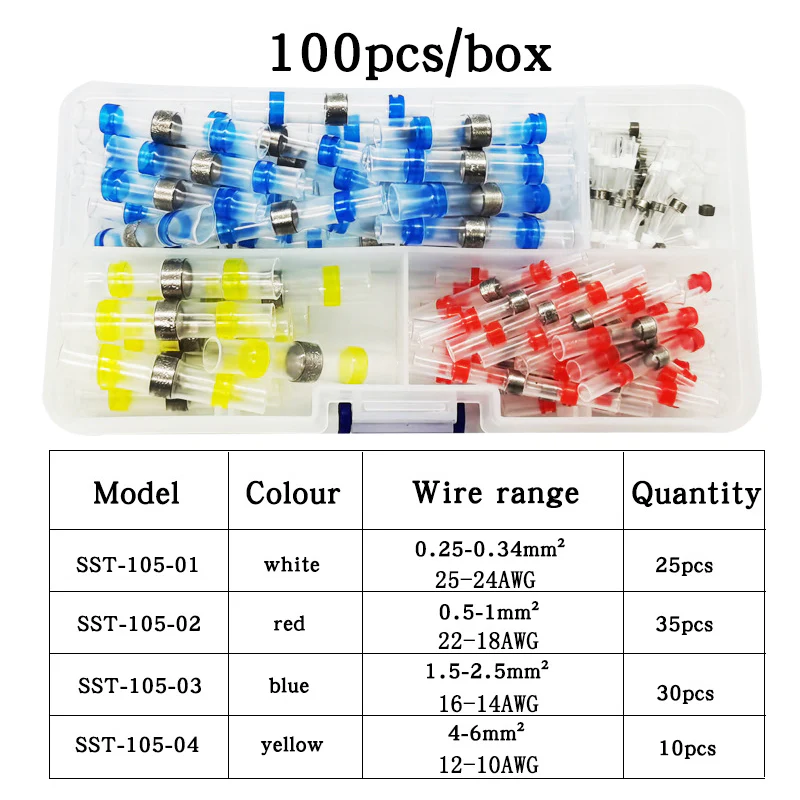 Waterproof Solder Seal Wire Connectors Kit - Image 10