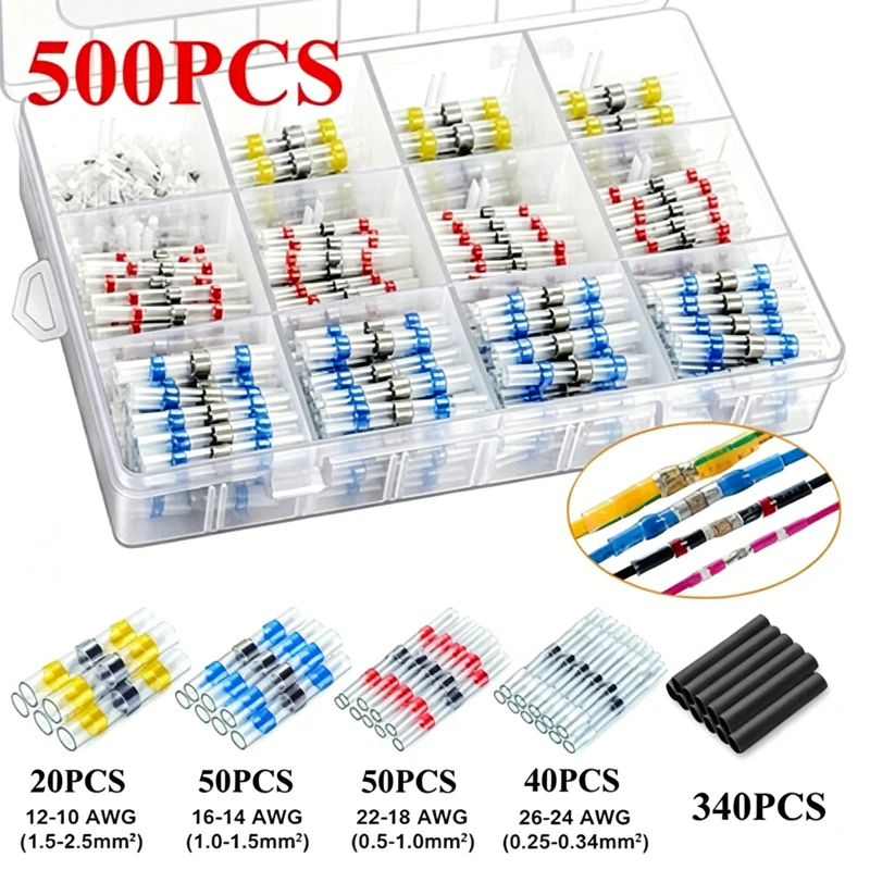 Waterproof Solder Seal Wire Connectors Kit - Image 11