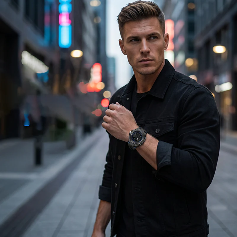 β 50% OFF NOW!πͺ Men's Waterproof Sports Watch β Dual Display & Shock-Resistant β Outdoor Essential π§ - Image 2