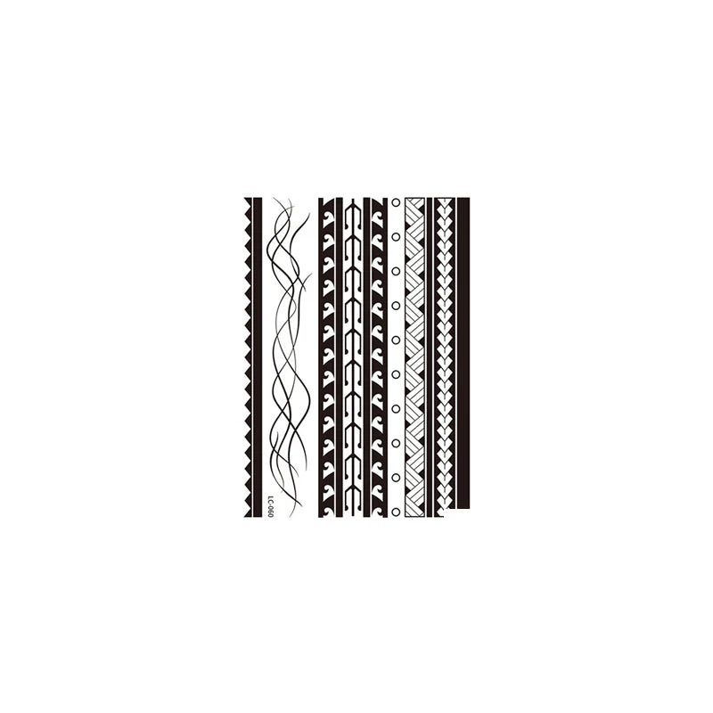Waterproof Temporary Arm Band Tattoo Sticker - Image 12