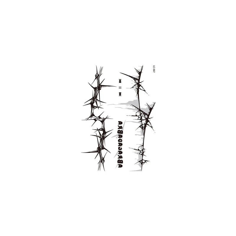 Waterproof Temporary Arm Band Tattoo Sticker - Image 15