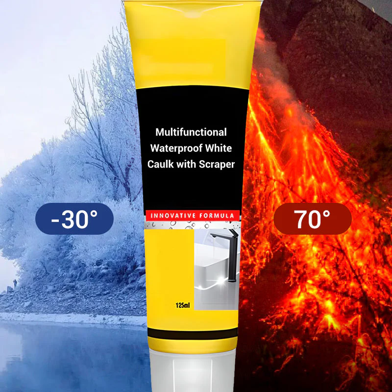 ✨Multifunctional Waterproof White Caulk with Scraper📢📢Flash Sale: Ending in 3 Hours!⏰⏰ - Image 5