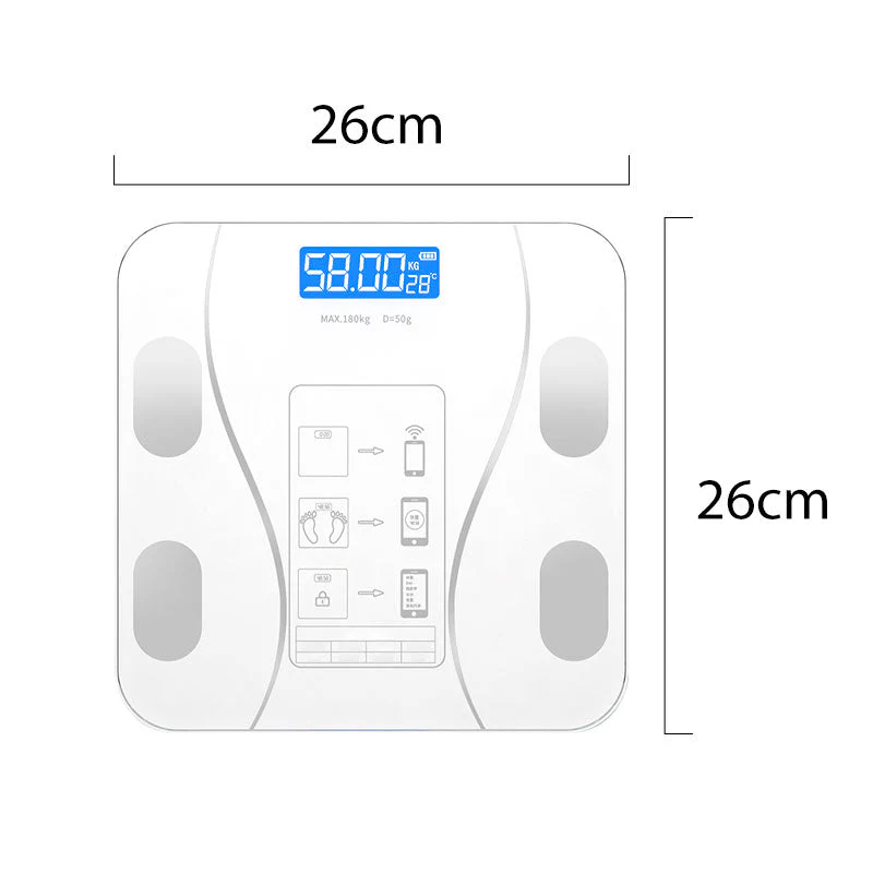 🥳2026 HOT SALE🥳💞50K+ SOLD!👵❤️ 50% OFF! Smart Body Fat Scale – Know your numbers, track your health! Measures weight & body fat easily. Large display, auto-on. Your wellness companion. 🩺📊 - Image 13