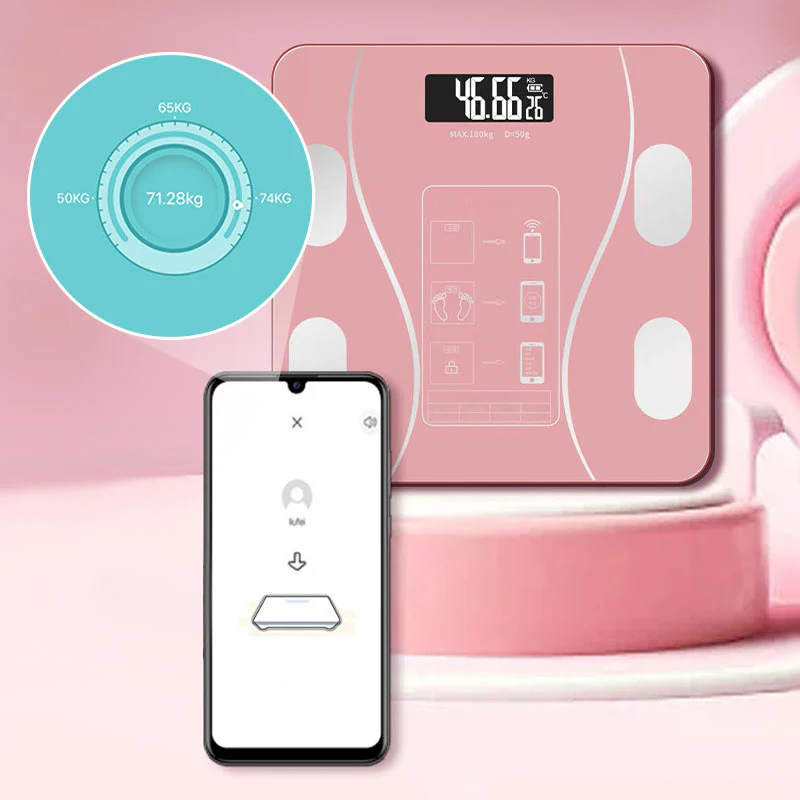 🥳2026 HOT SALE🥳💞50K+ SOLD!👵❤️ 50% OFF! Smart Body Fat Scale – Know your numbers, track your health! Measures weight & body fat easily. Large display, auto-on. Your wellness companion. 🩺📊 - Image 6