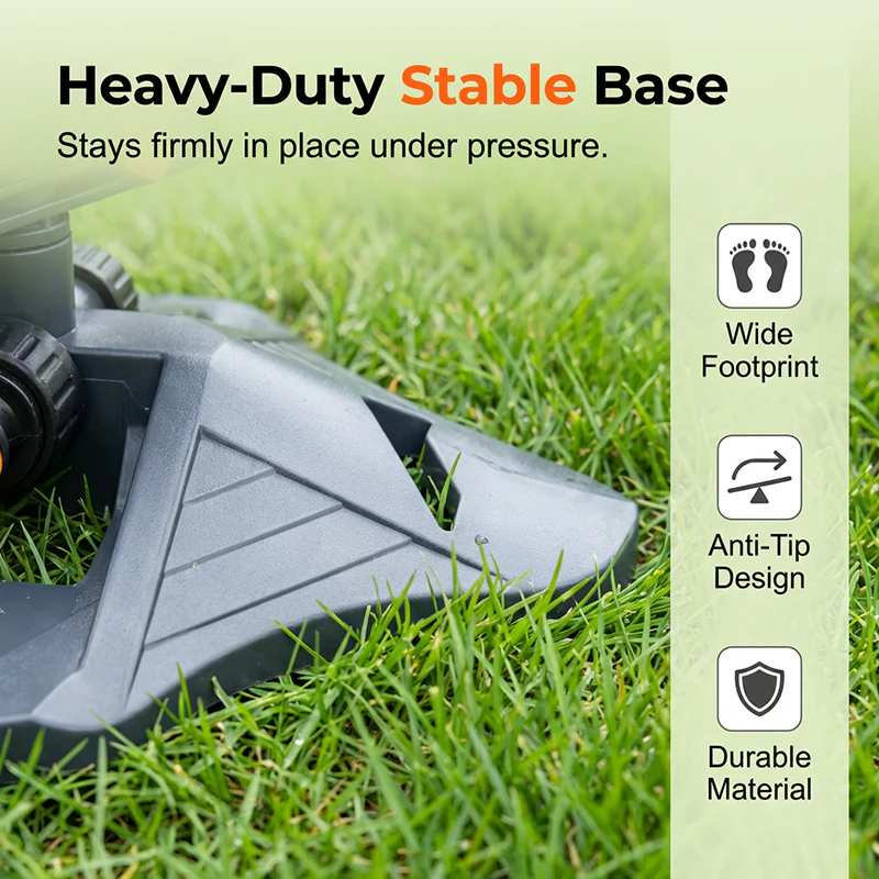 ๐ฟ 50% OFF NOW! ๐ Wide-Coverage Automatic Rotating Garden Sprinkler โ Adjustable, water-saving & perfect for lawns, gardens and flower beds ๐ธ - Image 5