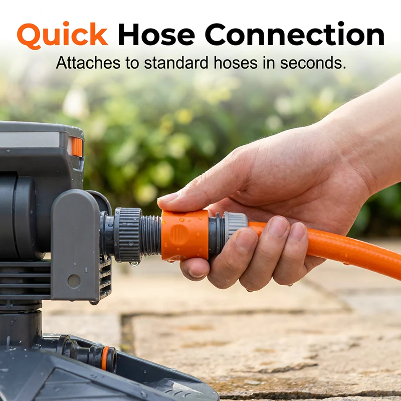 ๐ฟ 50% OFF NOW! ๐ Wide-Coverage Automatic Rotating Garden Sprinkler โ Adjustable, water-saving & perfect for lawns, gardens and flower beds ๐ธ - Image 8