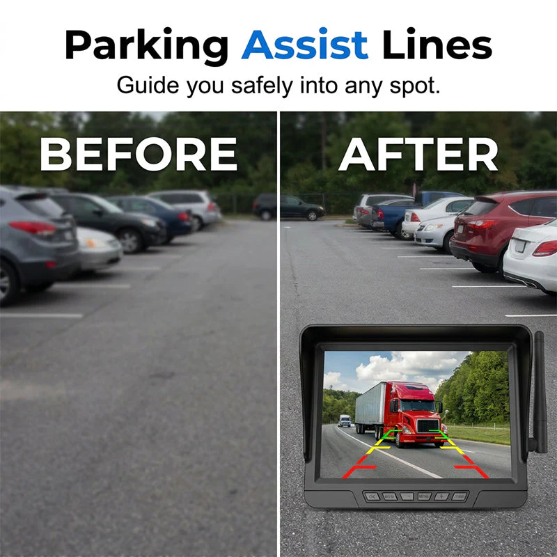 ⏳Limited-time 50% off⏰Wireless Solar-Powered Backup Camera System🚗📹 - Image 4
