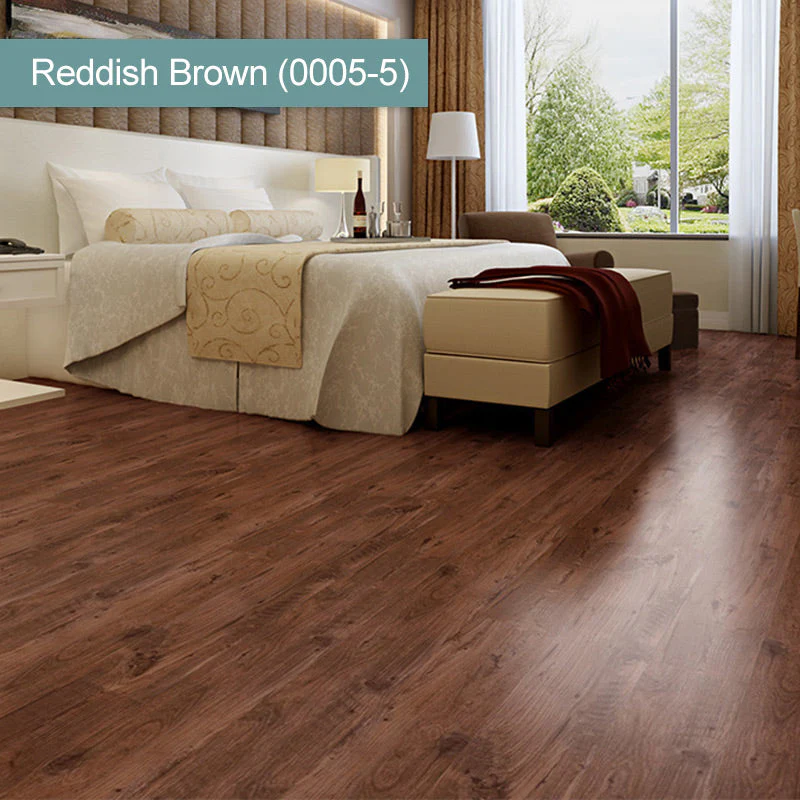 🧱 BUY 3 GET 1 FREE! 🔥(36 in × 6 in × 1/8 in)🏠 Wood Grain Peel and Stick Floor Tiles – 5-PC Set, Self-Adhesive, Waterproof & Easy DIY Installation 🌿 - Image 11