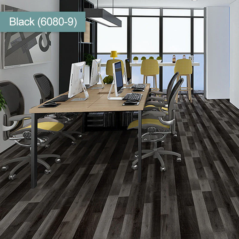 🧱 BUY 3 GET 1 FREE! 🔥(36 in × 6 in × 1/8 in)🏠 Wood Grain Peel and Stick Floor Tiles – 5-PC Set, Self-Adhesive, Waterproof & Easy DIY Installation 🌿 - Image 25