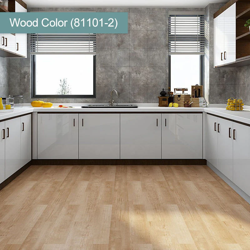 🧱 BUY 3 GET 1 FREE! 🔥(36 in × 6 in × 1/8 in)🏠 Wood Grain Peel and Stick Floor Tiles – 5-PC Set, Self-Adhesive, Waterproof & Easy DIY Installation 🌿 - Image 26