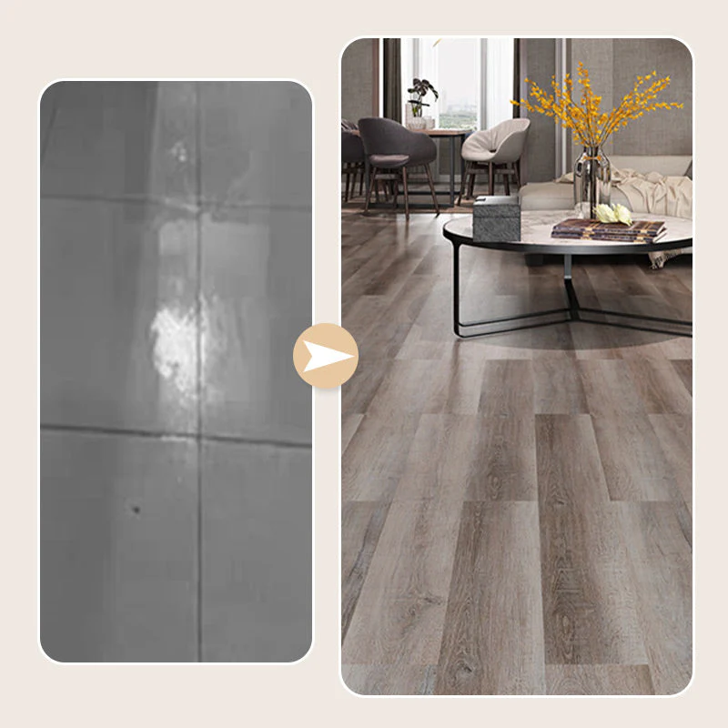 🧱 BUY 3 GET 1 FREE! 🔥(36 in × 6 in × 1/8 in)🏠 Wood Grain Peel and Stick Floor Tiles – 5-PC Set, Self-Adhesive, Waterproof & Easy DIY Installation 🌿 - Image 7
