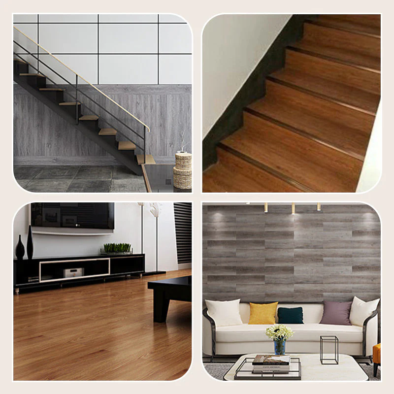 🧱 BUY 3 GET 1 FREE! 🔥(36 in × 6 in × 1/8 in)🏠 Wood Grain Peel and Stick Floor Tiles – 5-PC Set, Self-Adhesive, Waterproof & Easy DIY Installation 🌿 - Image 8