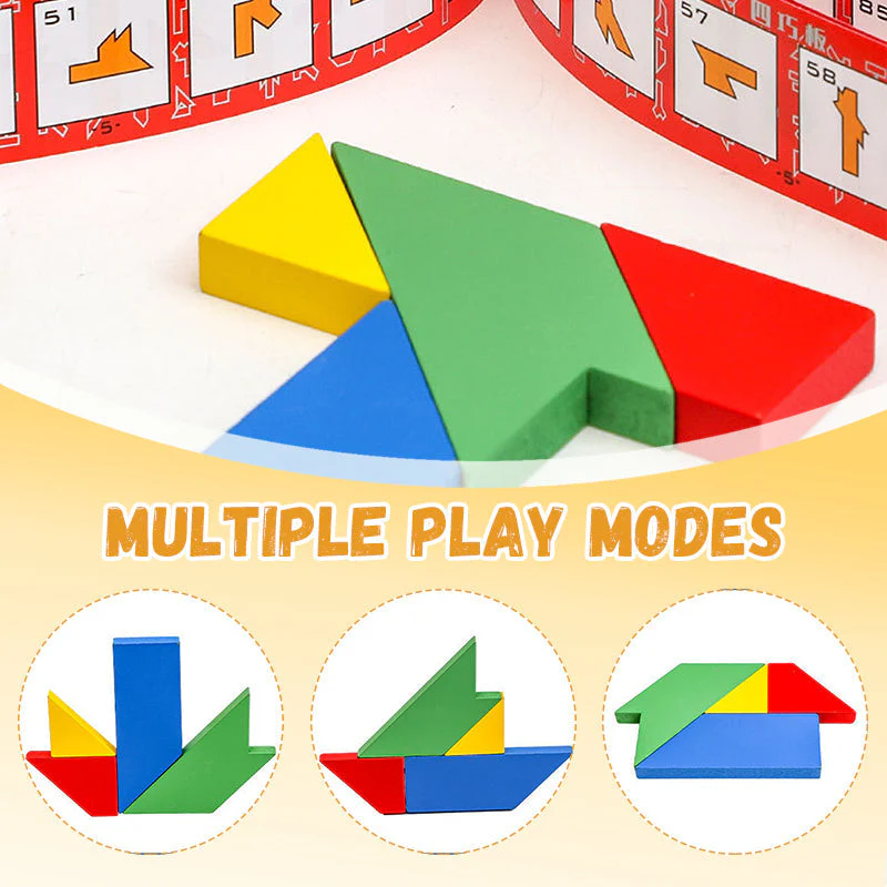 🔥T-Shaped Wooden Puzzle - Brain-Boosting Educational Toy | 44% OFF for a Limited Time + Save More When You Buy More - Image 4