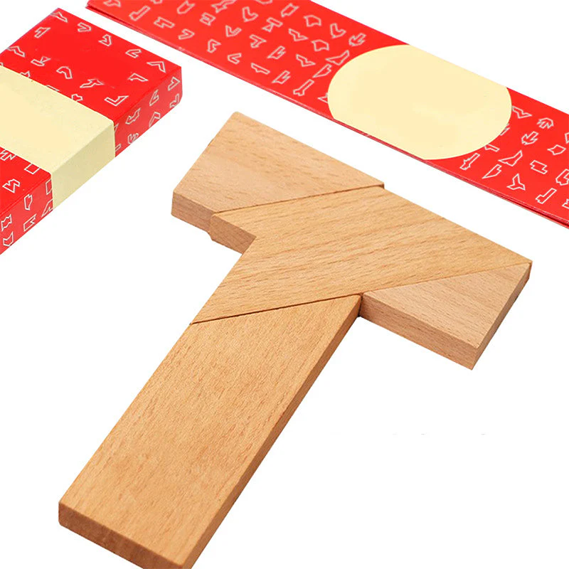 🔥T-Shaped Wooden Puzzle - Brain-Boosting Educational Toy | 44% OFF for a Limited Time + Save More When You Buy More - Image 8