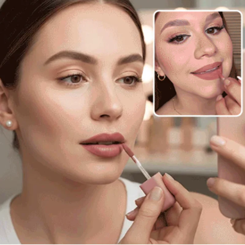 Velvet Matte Lip Glaze – Soft Matte, Zero Crack, All Day Slay! - Image 4
