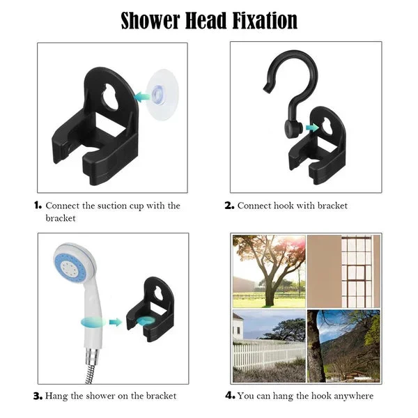 🚿Stay Fresh Outdoors✨Portable Camping Shower with Adjustable Flow – For Easy & Convenient Outdoor Cleaning! - Image 7