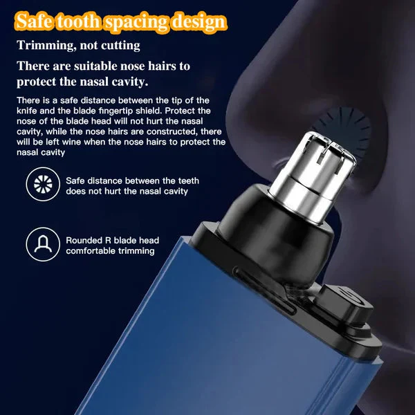 🎁HOT SALE💕Rechargeable Portable Nose Hair Trimmer - Image 4