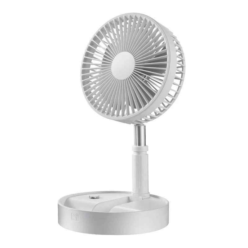 🌀 50% OFF NOW! 🔋 Telescopic Folding USB Charging Fan – Adjustable height, quiet operation & portable – perfect for desk, travel or outdoor use 💨 - Image 10