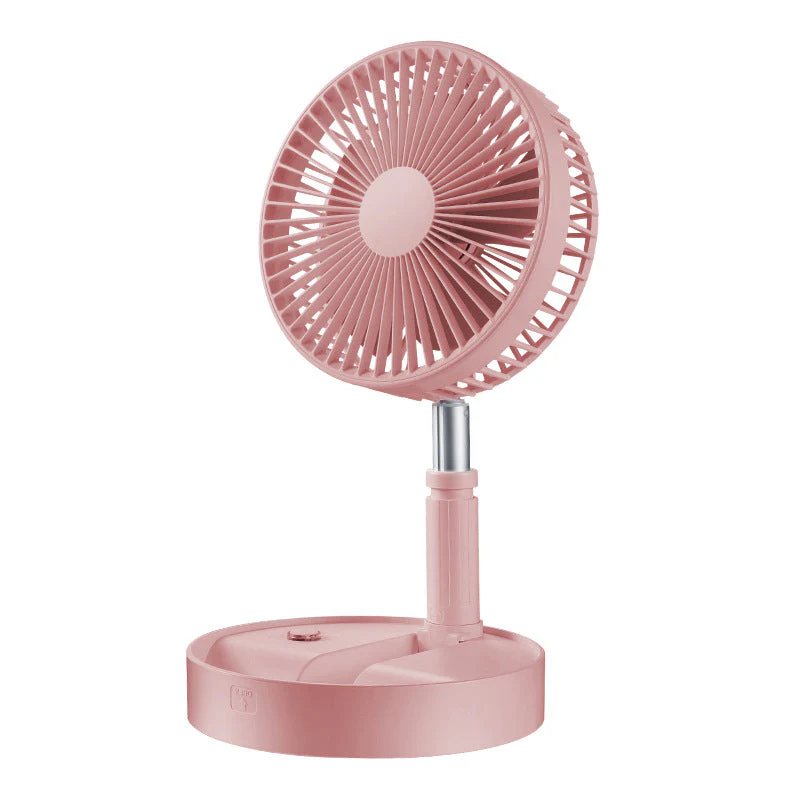 🌀 50% OFF NOW! 🔋 Telescopic Folding USB Charging Fan – Adjustable height, quiet operation & portable – perfect for desk, travel or outdoor use 💨 - Image 13