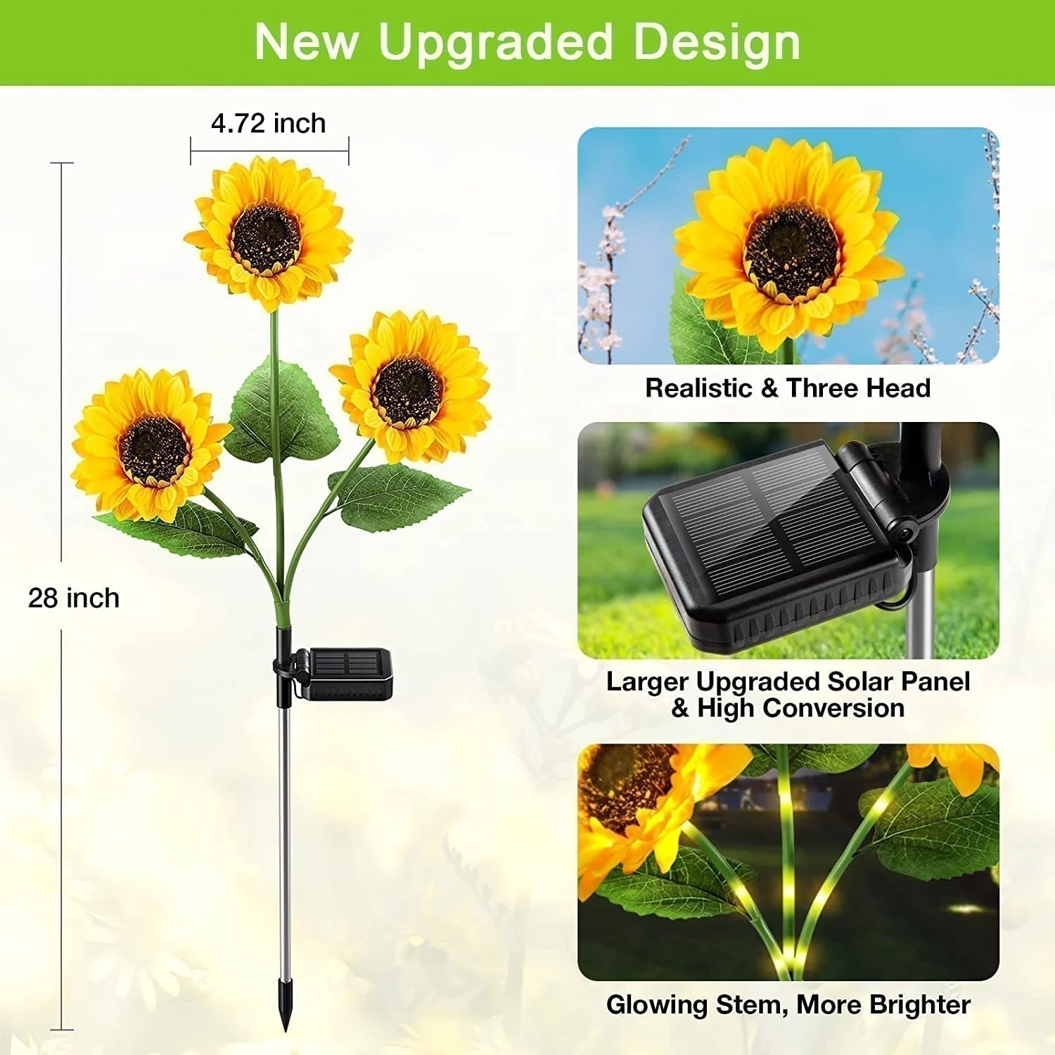💐50% OFF ! Sunflower Solar Lights – Glowing Garden Decor 🌻🌙【Limited Offer】 - Image 13