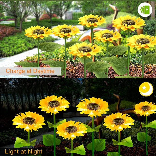 💐50% OFF ! Sunflower Solar Lights – Glowing Garden Decor 🌻🌙【Limited Offer】 - Image 3